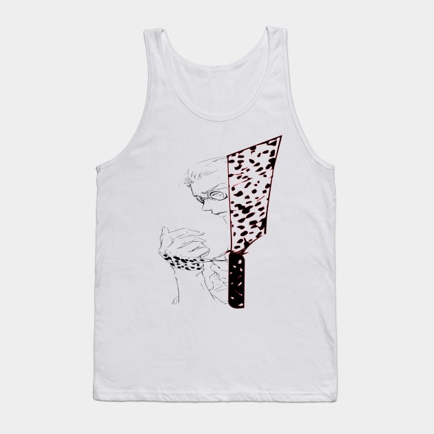 Elegance in Battle: Nanami's Jujutsu Prowess Tank Top by Mirak-store 